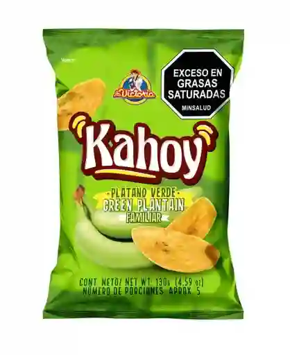 Platano Verde Green Familiar X130gr Vick