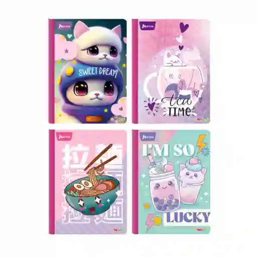 Cuaderno Norma X-presarte Cosido 100hj Rayado Femenino
