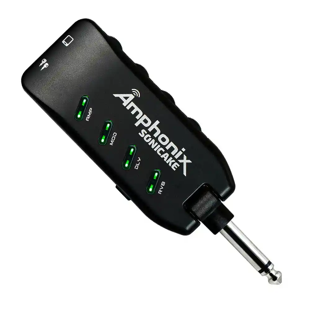 Amplificador Guitarra Electrica Portatil Sonicake Con Multi Efectos, Amphonix Qap-10