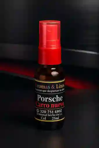 Ambientador Porsche (carro Nuevo) 25ml