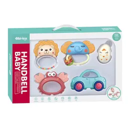 Caja De Sonajeros Y Mordedores X 5 Para Bebé