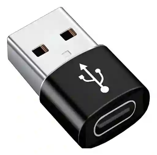 Convertidor Usb C Hembra A Usb Macho Adaptador, Tipo C A Usb