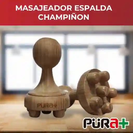 Maderoterapia Masajeador Espalda Champiñon