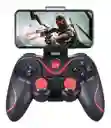 Control Bluetooth X3 Negro + Soporte Para Celular Y Pc