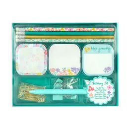 Set De Notas Adhesivas + Lapiz + Accesorios