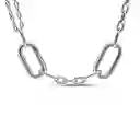 Collar De Cadena Pandora Eslabones Dobles 392303c00 Plata 925 - 45cm