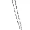 Collar De Cadena Pandora Eslabones Dobles 392303c00 Plata 925 - 45cm