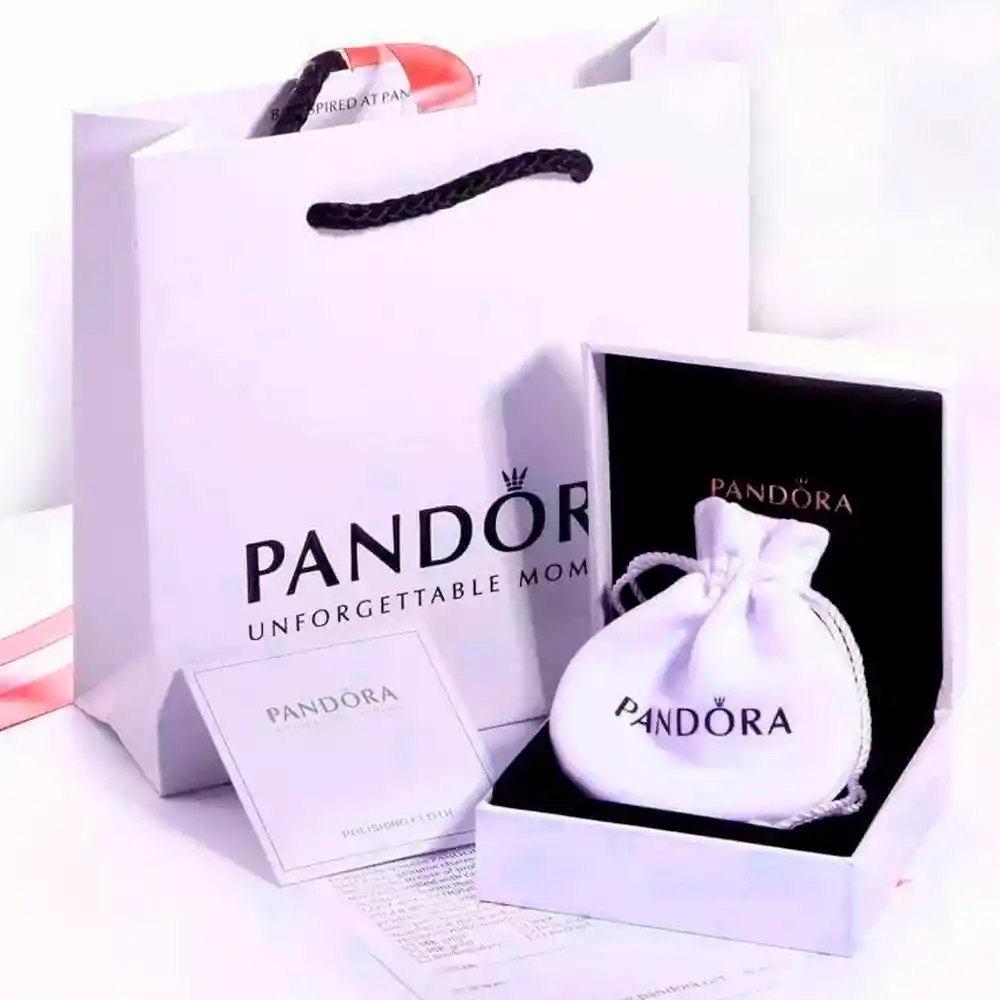 Pulsera Brazalete Pandora Con Barra En T Yestrella 592357c01 Plata 925 - 18cm