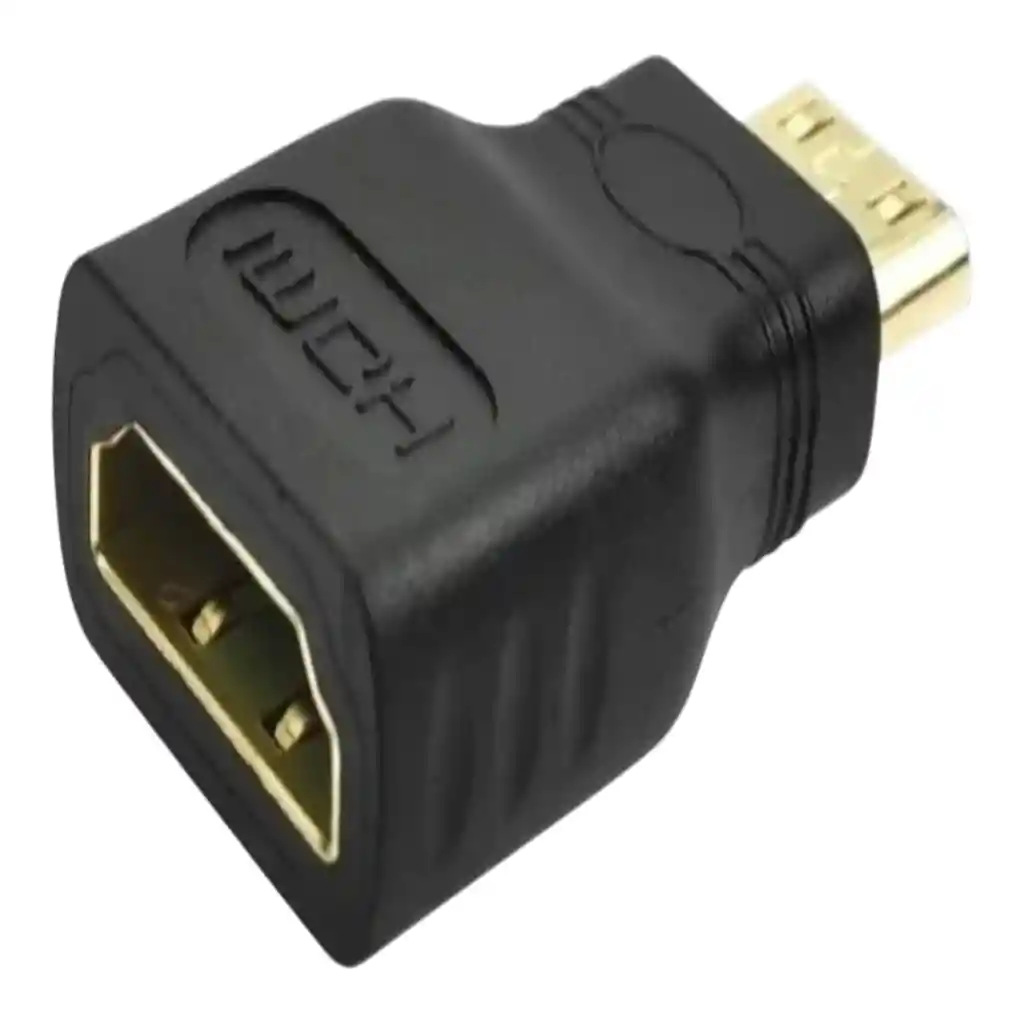 Adaptador Convertidor Mini Hdmi Macho A Hdmi Hembra Lj-35 Hdf/minim