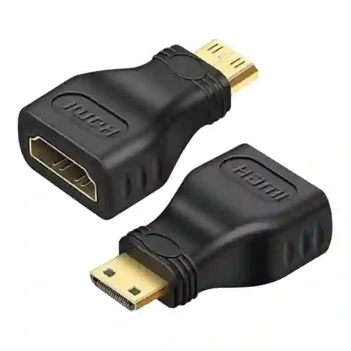 Adaptador Convertidor Mini Hdmi Macho A Hdmi Hembra Lj-35 Hdf/minim