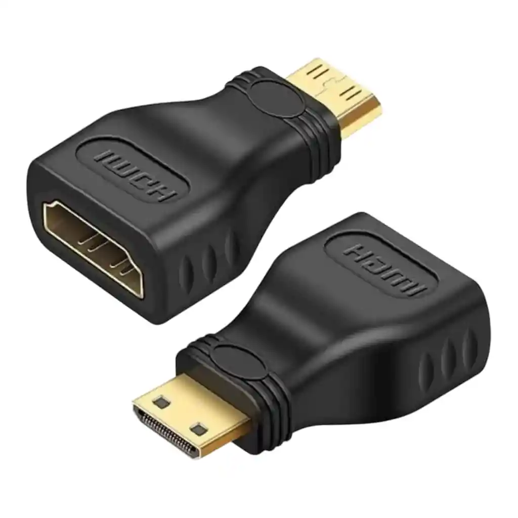 Adaptador Convertidor Mini Hdmi Macho A Hdmi Hembra Lj-35 Hdf/minim