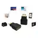 Adaptador Convertidor Mini Hdmi Macho A Hdmi Hembra Lj-35 Hdf/minim