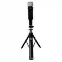 Palo Selfie Con Luz Trípode Con Control Inalámbrico Negro