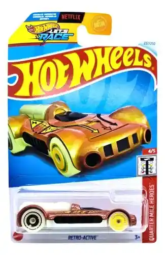 Juguete Carro Hot Wheels Original Retro-active Quarter Mile Heroes