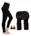 Leggings Licrado Termico, Negro Talla Unica