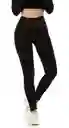 Leggings Licrado Termico, Negro Talla Unica