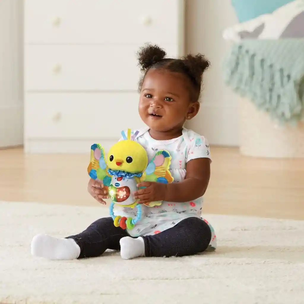 Juguete Estimulación Sonajero Pajarito Para Bebés