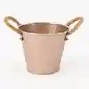 Maceta Metálica Decorativa