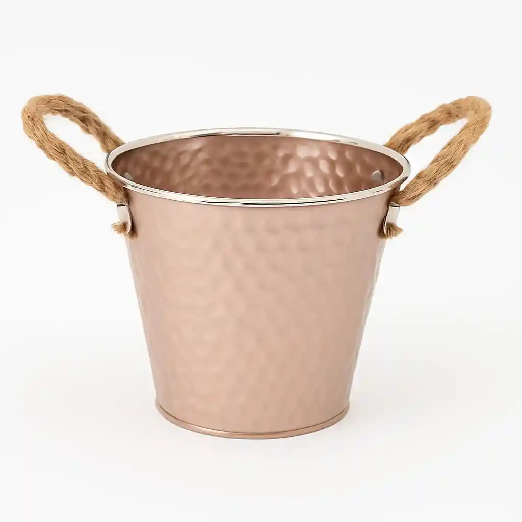 Maceta Metálica Decorativa