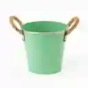 Maceta Metálica Decorativa