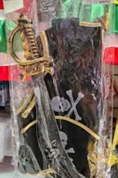 Pirata Que Incluye Espada, Sombrero Y Gorro