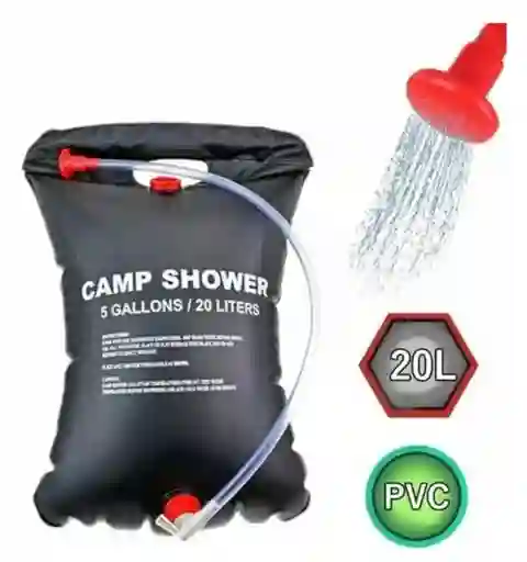 Bolsa De Ducha Solar Portátil 20 Litros Camping