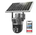 Camara Solar Doble Lente Panel Solar Bateria 8000ma