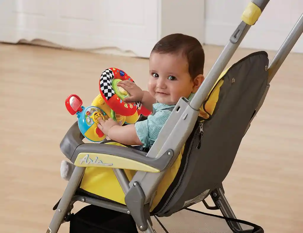 Juguete Estimulación Volante De Paseo Para Bebés