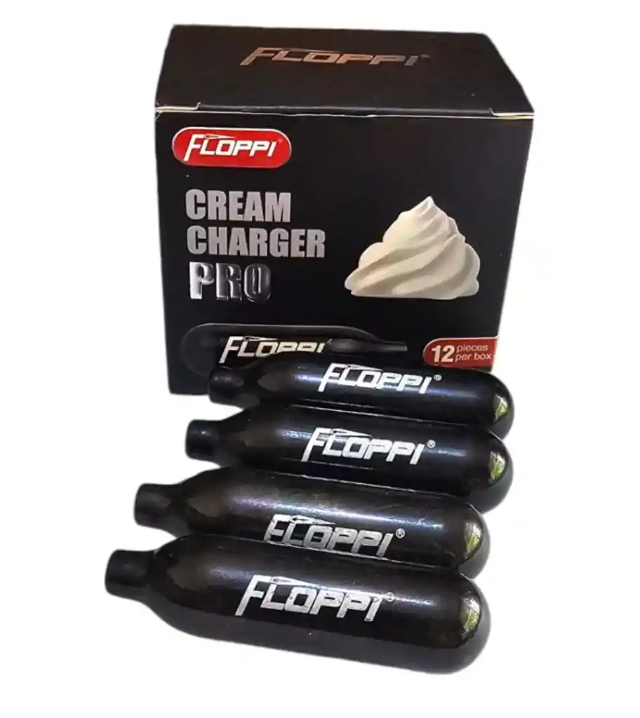 Capsulas Para Dispensador Crema Chantilly X 12 Capsulas Pipetas