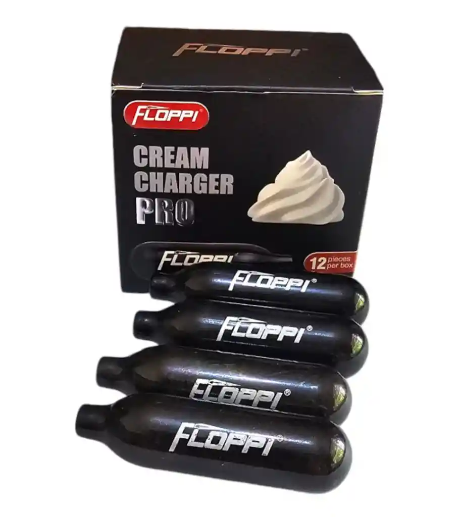 Capsulas Para Dispensador Crema Chantilly X 12 Capsulas Pipetas