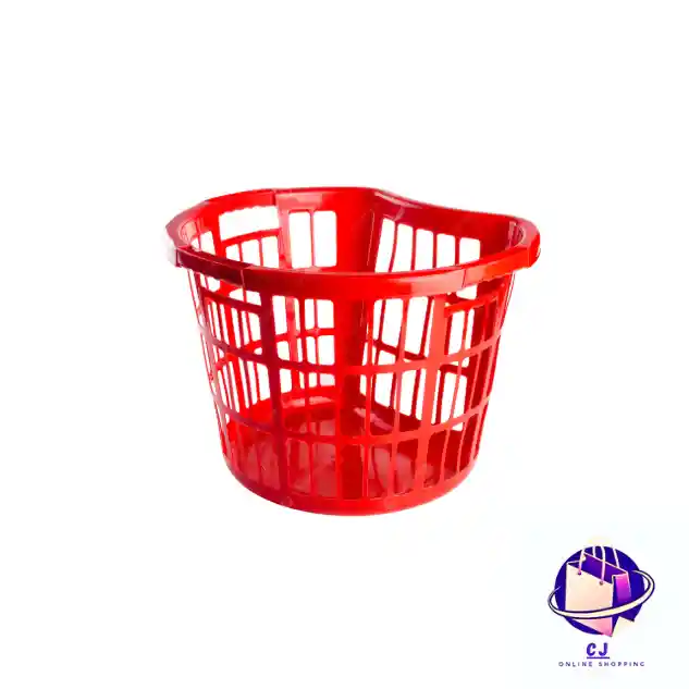 Canasta Redonda Pequeña Rojo