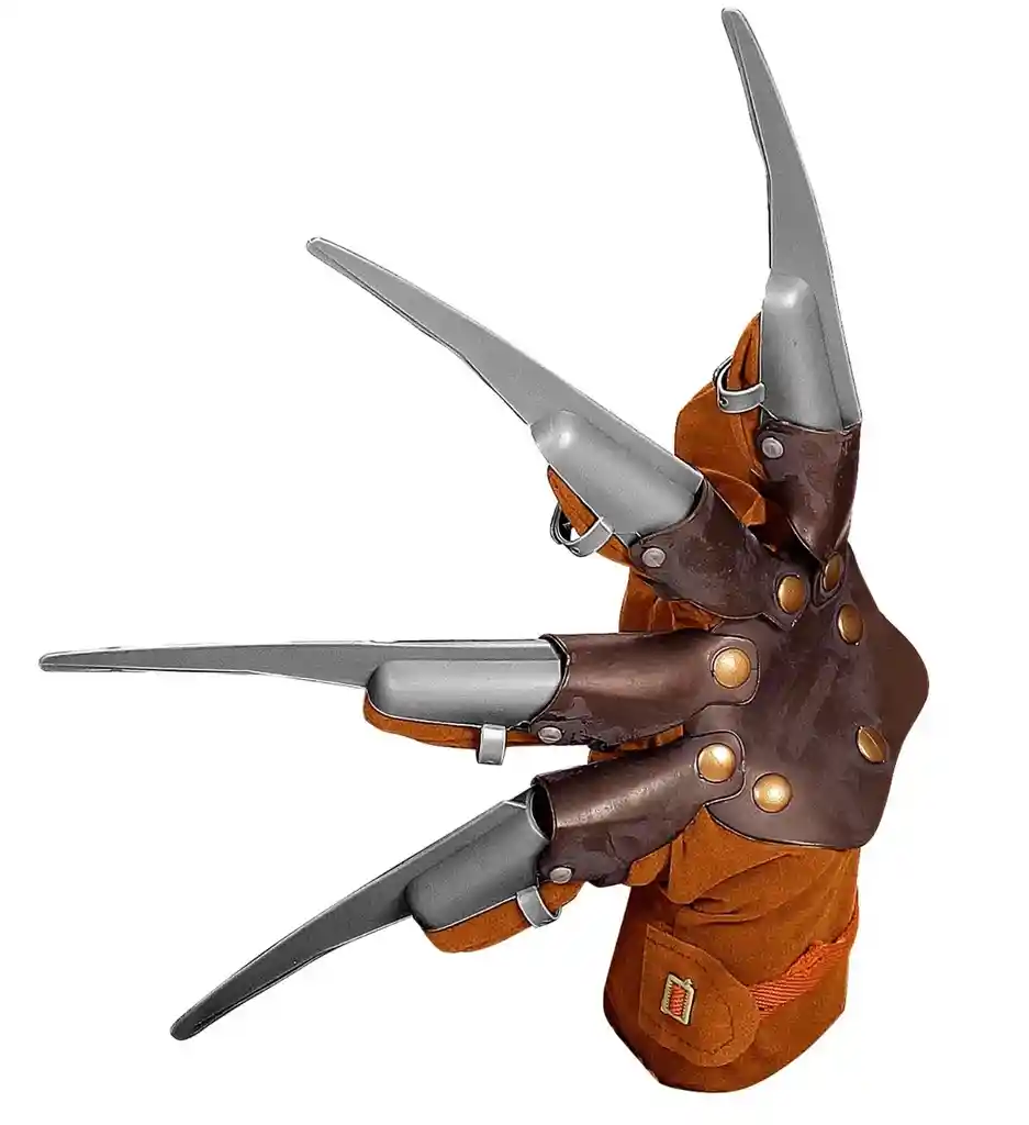 Guante Terrorífico Con Garras Mano Fredy