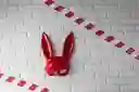 Máscara De Orejas De Conejo Para Fiesta De Disfraces De Halloween
