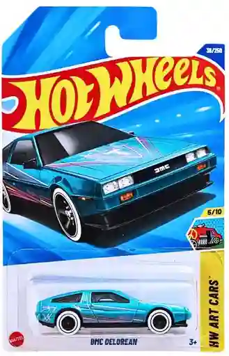 Juguete Carro Hot Wheels Original Dmc Delorean Hw Art Cars