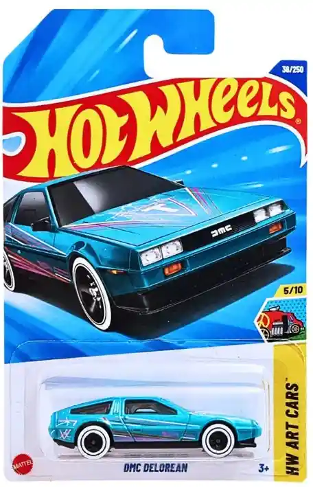 Juguete Carro Hot Wheels Original Dmc Delorean Hw Art Cars