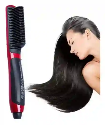 Plancha Cepillo Alisador Pelo Cabello Inalambrica 200 Grados