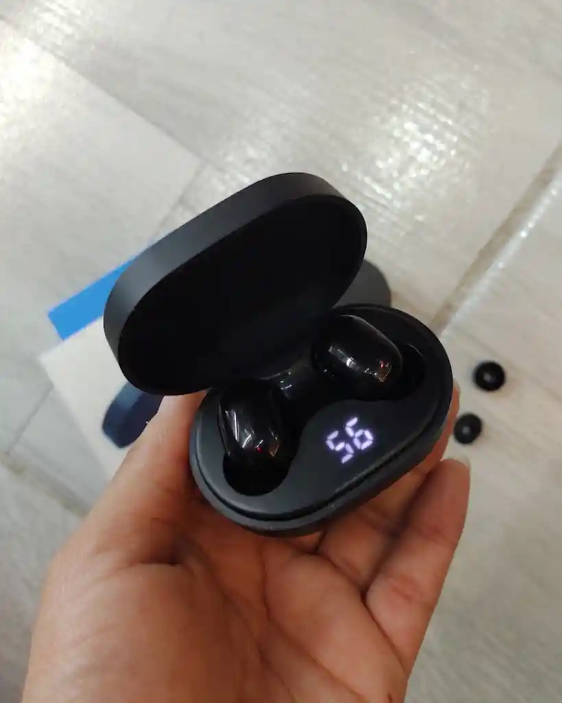 Audifonos Inalambricos Negros Con Pantalla De Batería Redmi