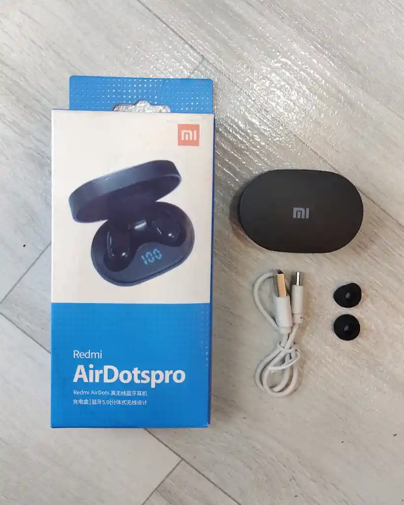 Audifonos Inalambricos Negros Con Pantalla De Batería Redmi
