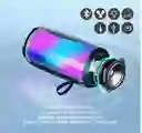 Parlante Bluetooth Recargable Efectos Luz Rgb 360 Usb 10w Karaoke Microfono
