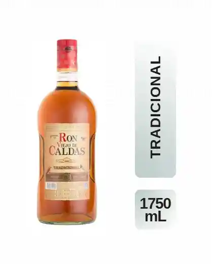 Garrafa Ron Viejo De Caldas Tradicional 1750ml