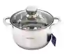 Set De 3 Ollas 6 Piezas Acero Inoxidable Vicalina