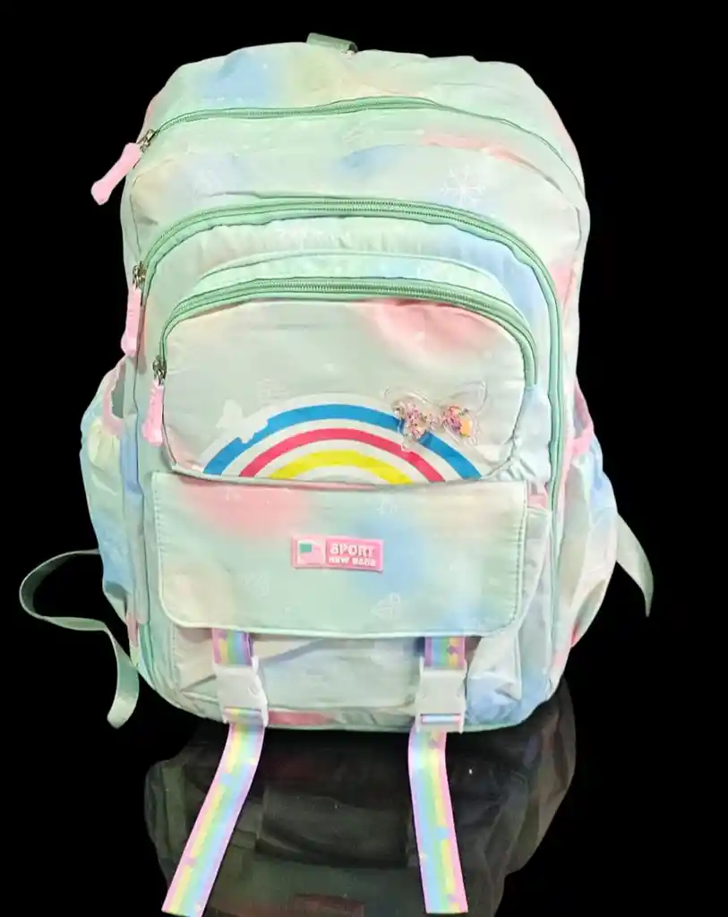 Morral Bolso Mochila Escolar Juvenil Niña Dama
