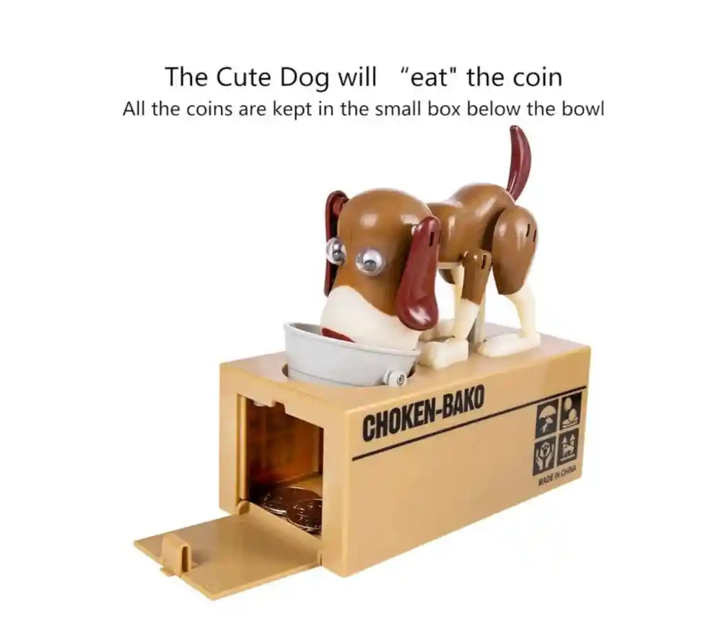 Alcancia Electronica Perro Roba Monedas Juguete Para Niños