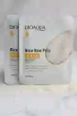 Mascarilla Tipo Velo Con Extracto De Arroz Para Cuidado Facial Rostro Cara Bioaqua