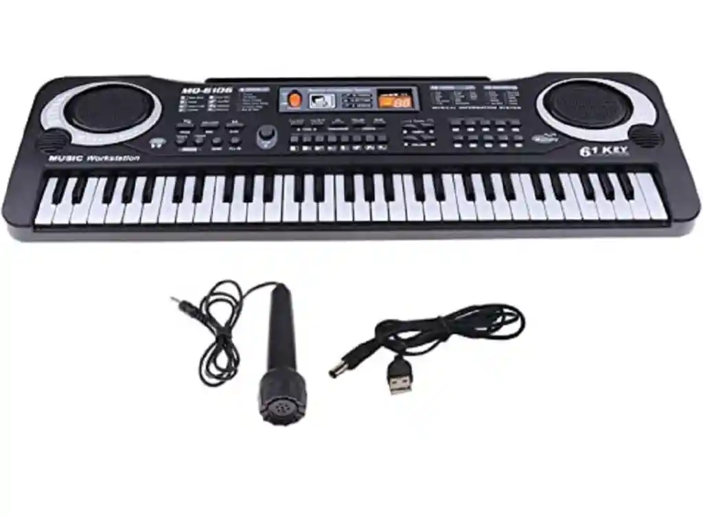 Piano Organeta Teclado Juguete Para Niños 61 Teclas
