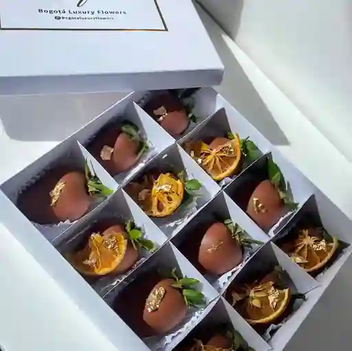 Caja X6 Fresas Orange Box