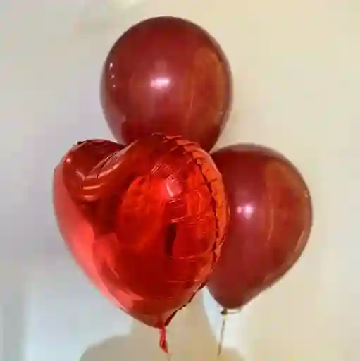 Set Globos Rojos