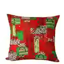 Cojín Grande Con Diseño Navideño Regalos