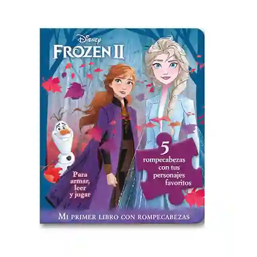 Disney Mi Primer Libro Con Rompecabezas Frozen 2