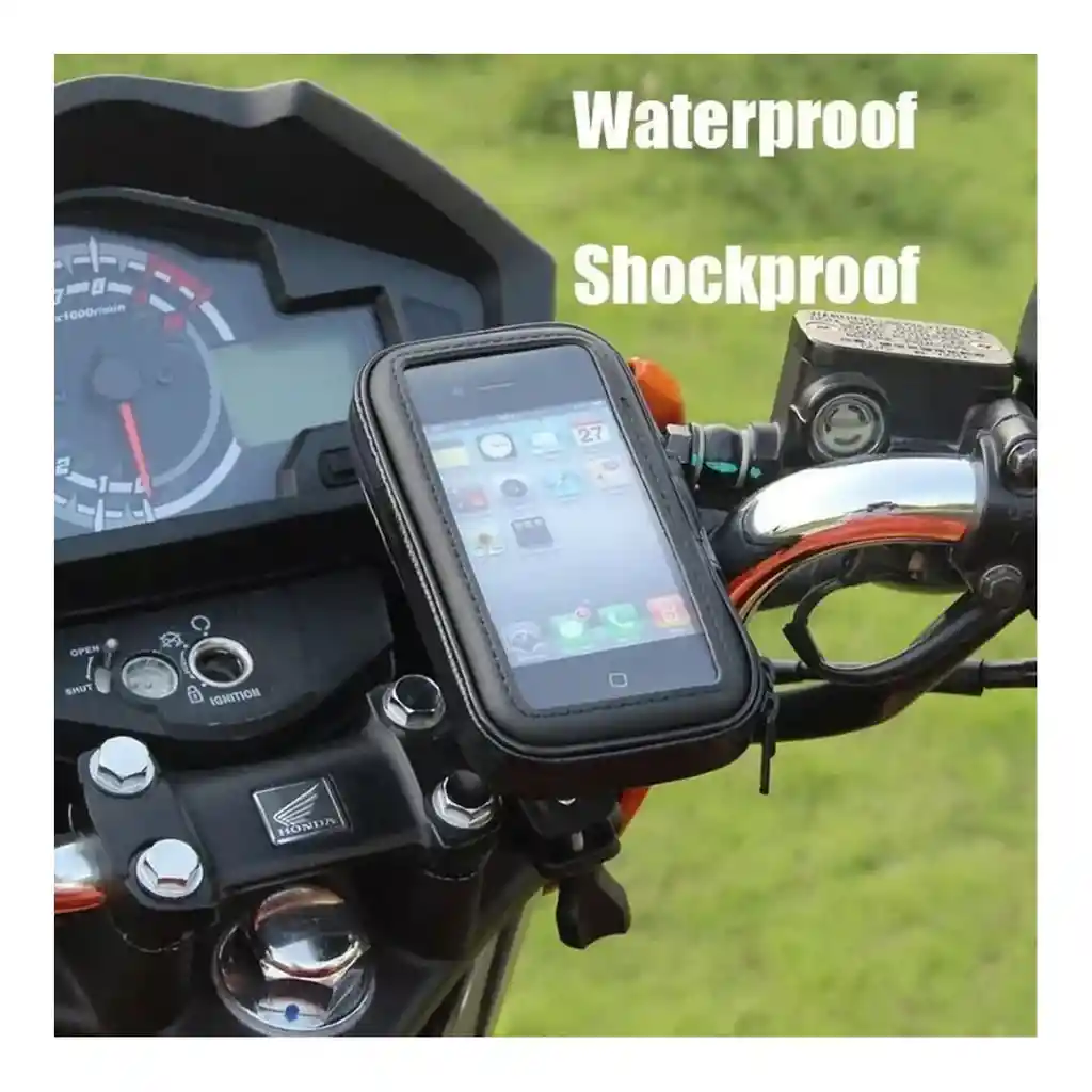 Soporte Porta Celular Moto/ Bicicleta Cremallera Zxc6.3